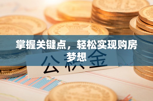 海伦掌握关键点，轻松实现购房梦想
