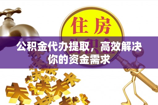 海伦公积金代办提取，高效解决你的资金需求