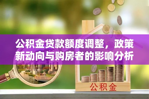 海伦公积金贷款额度调整，政策新动向与购房者的影响分析