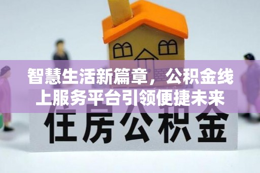 海伦智慧生活新篇章，公积金线上服务平台引领便捷未来