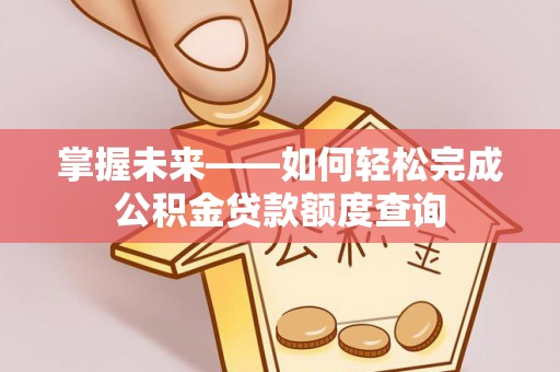 海伦掌握未来——如何轻松完成公积金贷款额度查询