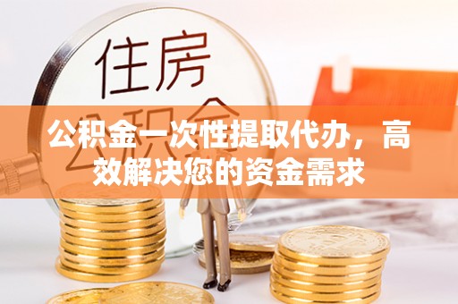 海伦公积金一次性提取代办，高效解决您的资金需求